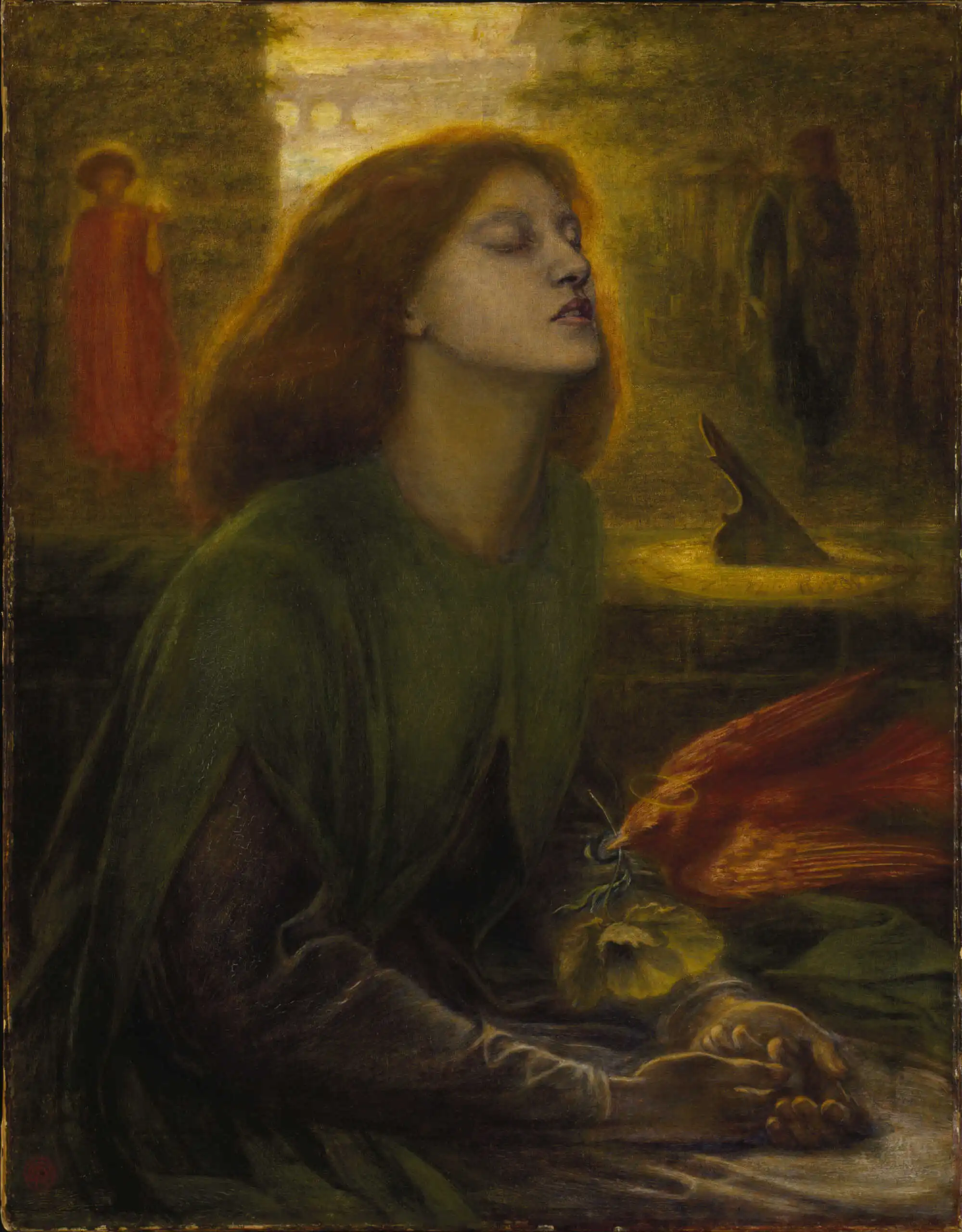 Dante Gabriel Rossetti Beata Beatrix 1864 1870 scaled