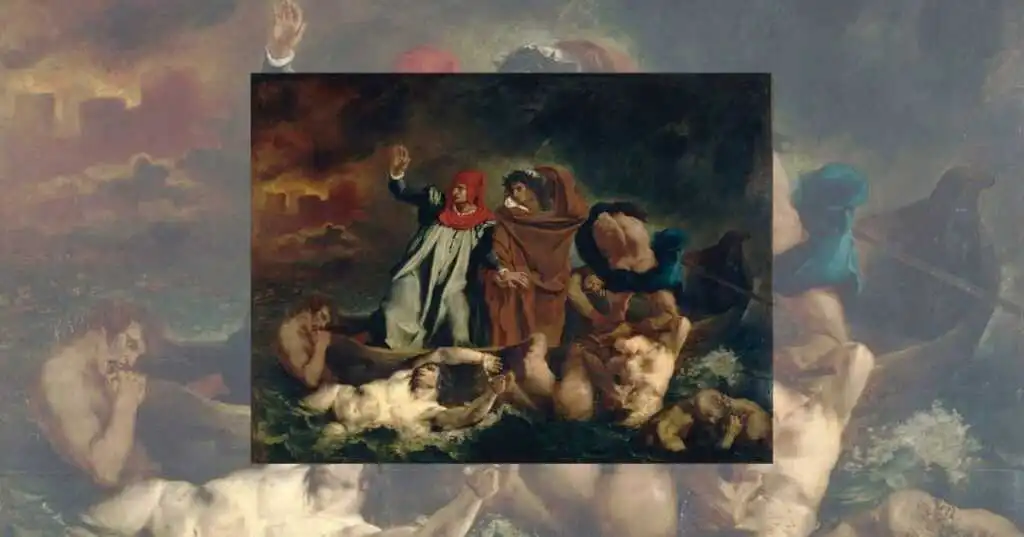 Eugene Delacroix e l'infernale opera La barca di Dante