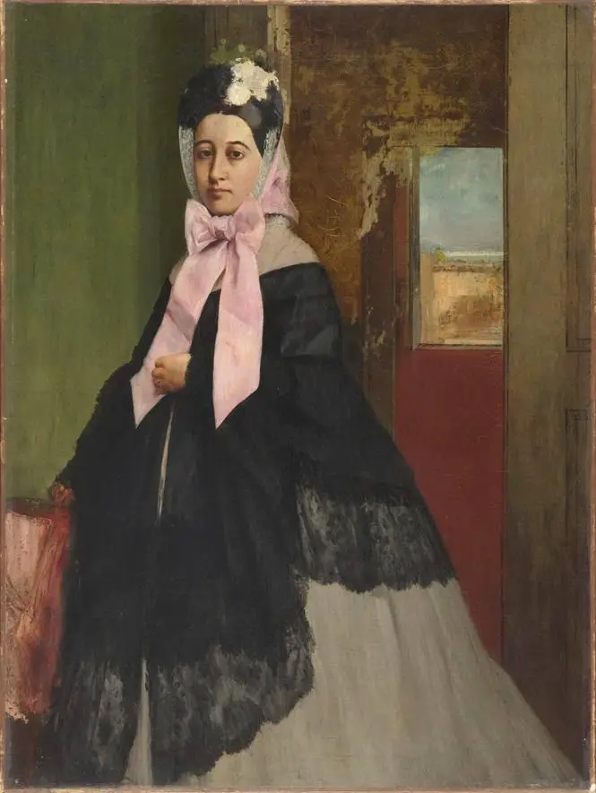 Edgar Degas(Parigi, 1834 – 1917) Thérèse de Gas 1863 circa olio su tela Parigi, musée d'Orsay © Archivio Scala Group, Antella © 2024. DeAgostini Picture Library/Scala, Firenze