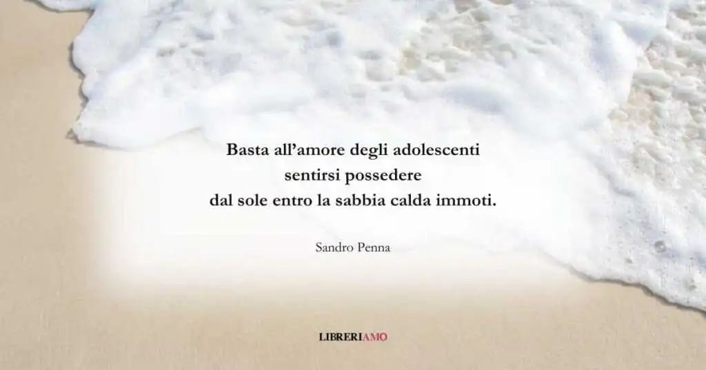 I versi di Sandro Penna che celebrano i giovani e l'estate