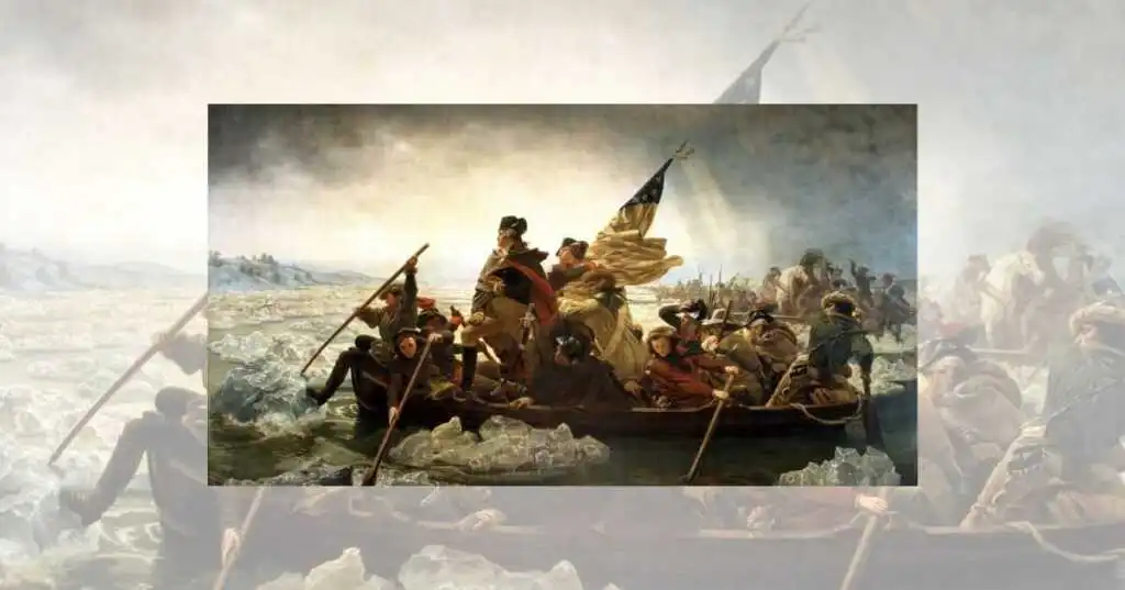 Il quadro di Emanuel Leutze che celebra l'Indipendenza americana