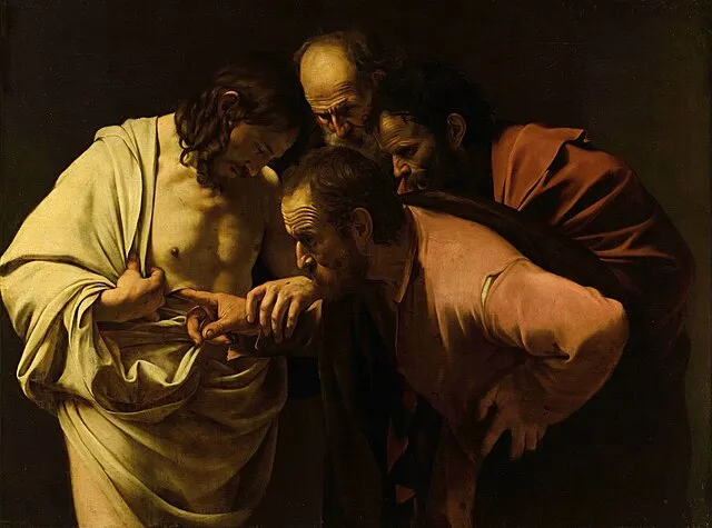 “Incredulità di San Tommaso” di Caravaggio