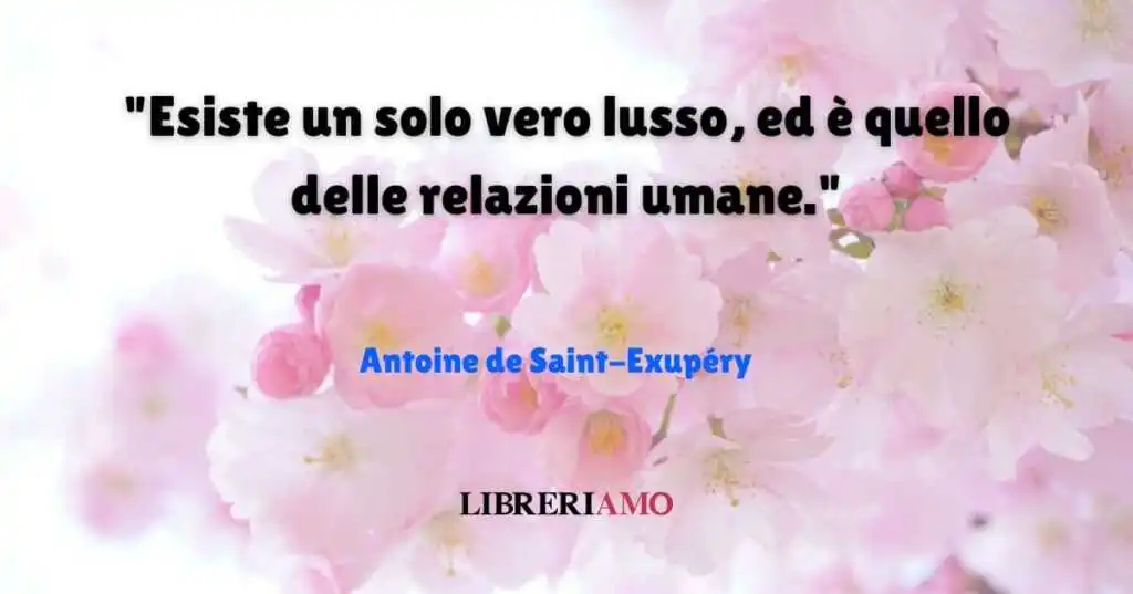 La frase di Saint-Exupéry e il valore delle relazioni umane