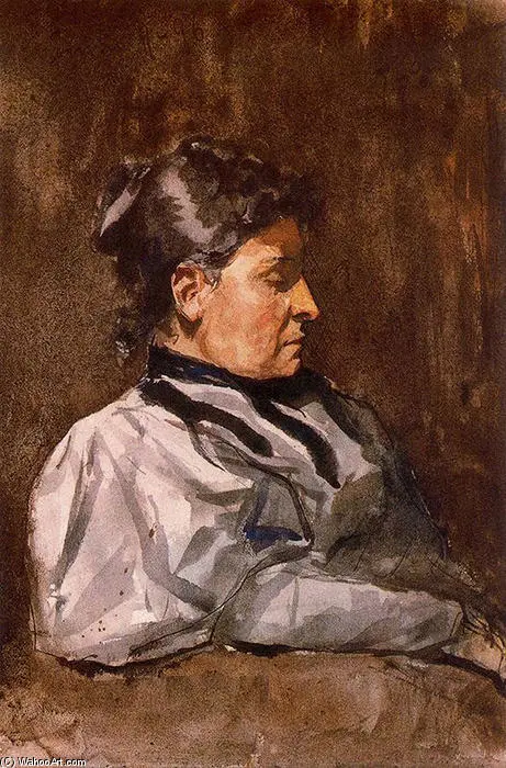 PABLO PICASSO RITRATTO DELLA MADRE DELLARTISTA 1896