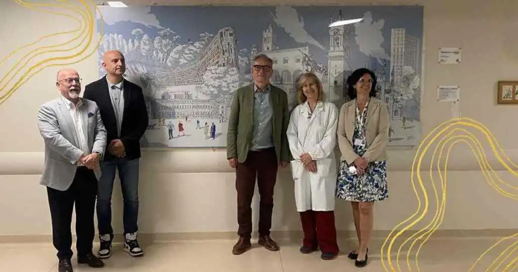 Paziente al Centro, il valore terapeutico del'arte nelle corsie degli ospedali