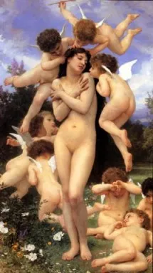 La primavera - Bougereau