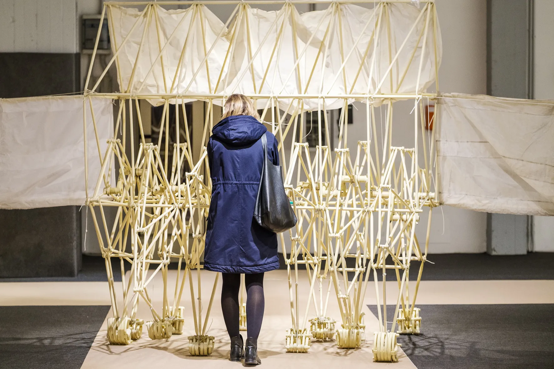 Theo Jansen Dream Beasts©Paolo Soave MuseoNazionaleScienzaTecnologia 0040