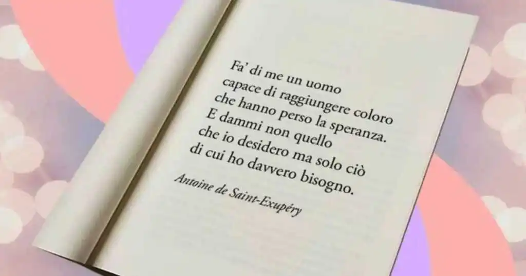 Una frase di Antoine de Saint-Exupéry sul valore della semplicità