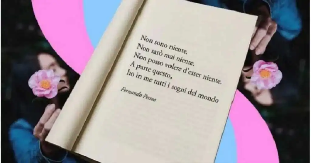 Una frase di Fernando Pessoa sull'essenza della vita