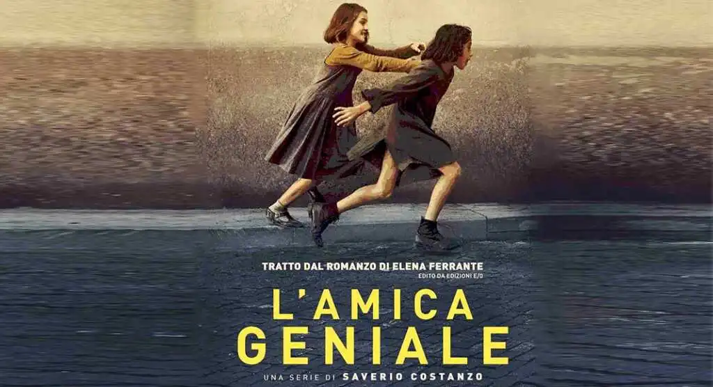 L'Amica geniale diventa un graffito a Napoli