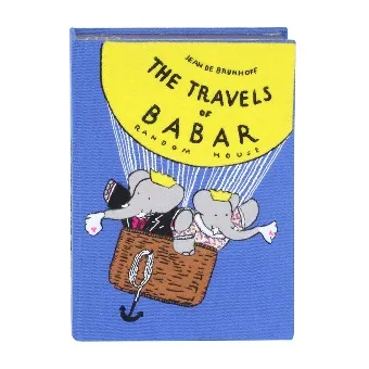 babar book clutch
