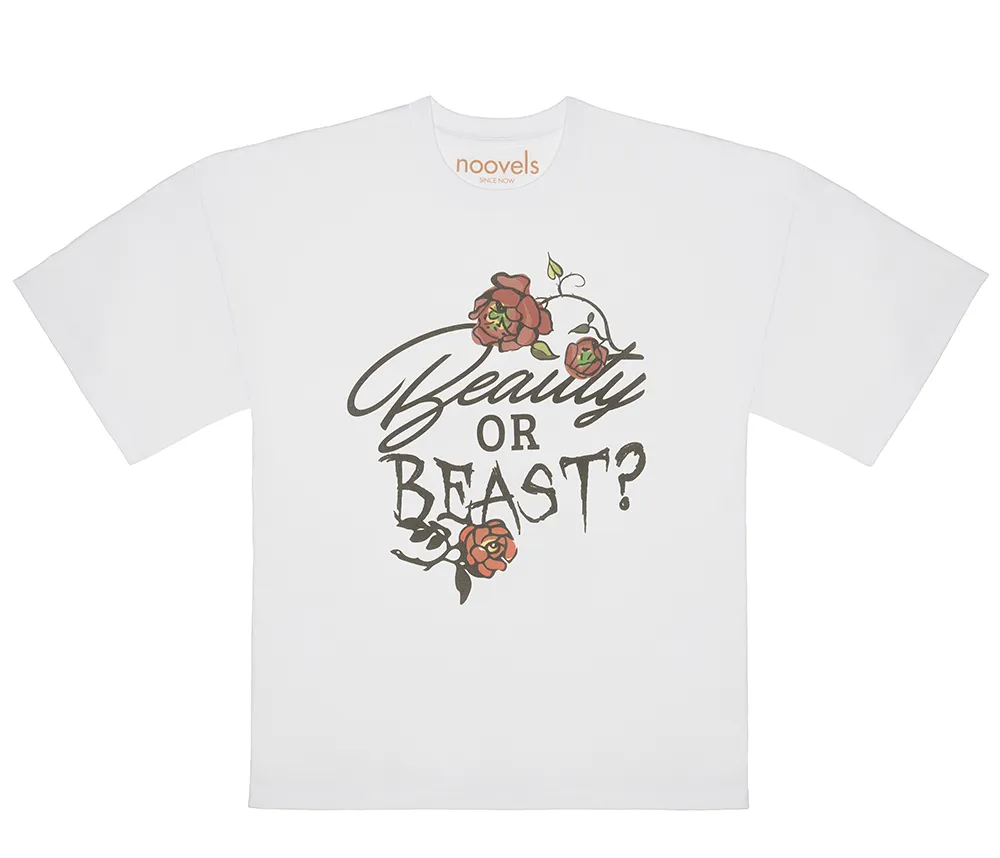 BEAUTY OR BEAST? - T-SHIRT DONNA OVERSIZE
