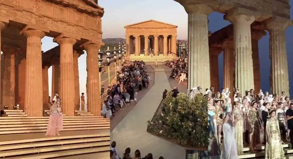 dolce e gabbana agrigento valle dei templi