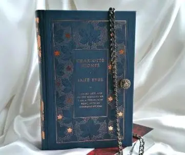 jane eyre charlotte bronte book clutch