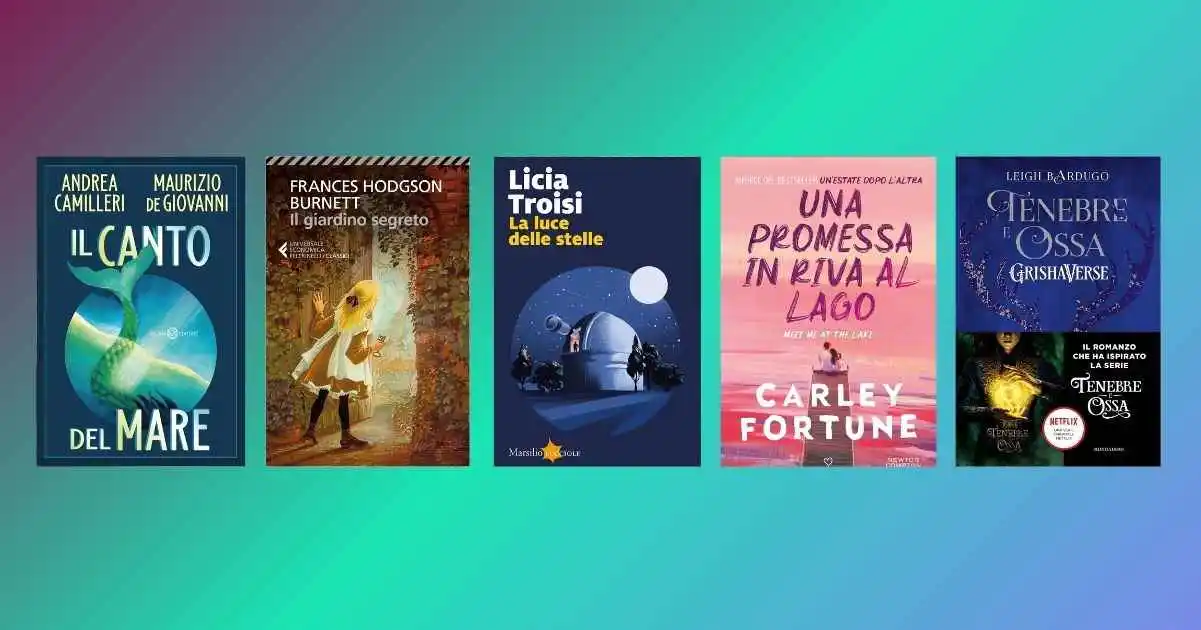 5 libri da leggere dopo la fine della scuola durante le vacanze estive