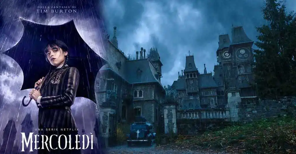 Mercoledì, la serie tv firmata da Tim Burton arriva su Netflix