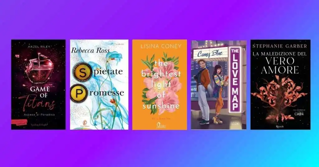 5 libri romance da leggere a maggio