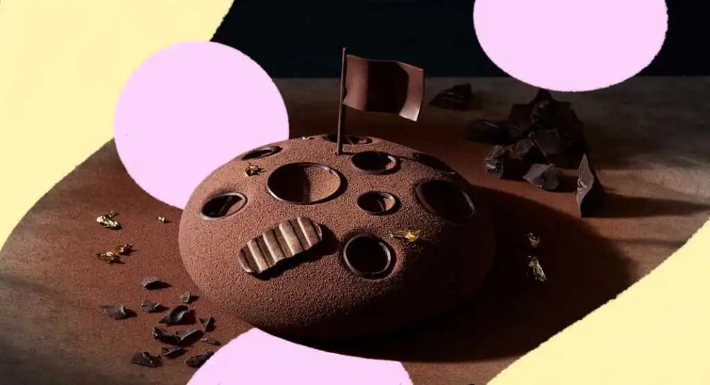 Un dolce al cioccolato per celebrare lo sbarco sulla Luna