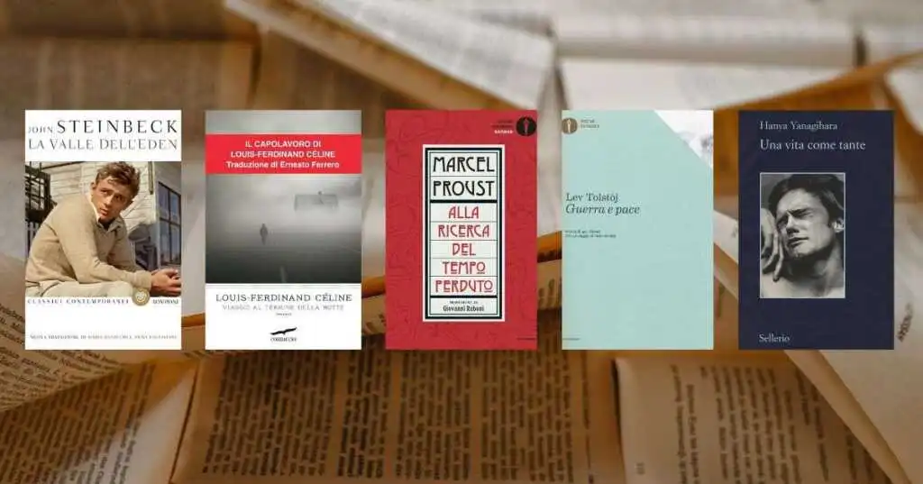 5 romanzi lunghi da leggere almeno una volta nella vita