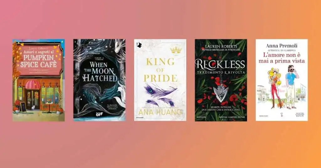 Novembre, 5 libri romance in arrivo da non perdere