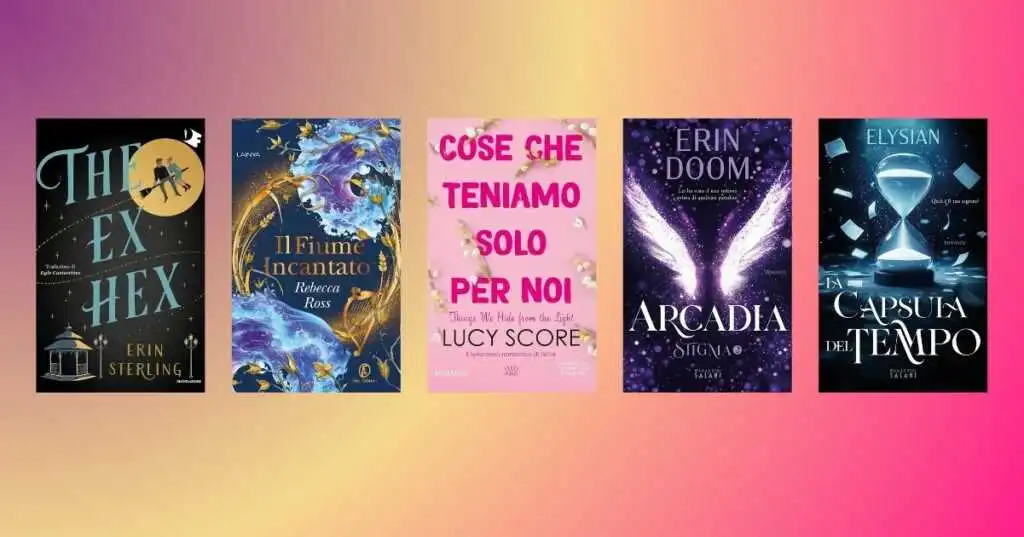 Ottobre 2024, 5 libri romance da non lasciarsi sfuggire