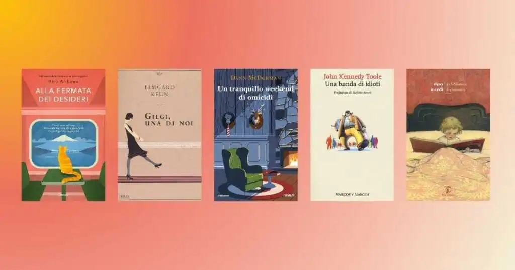 5 libri da leggere per un fine settimana d’autunno spensierato