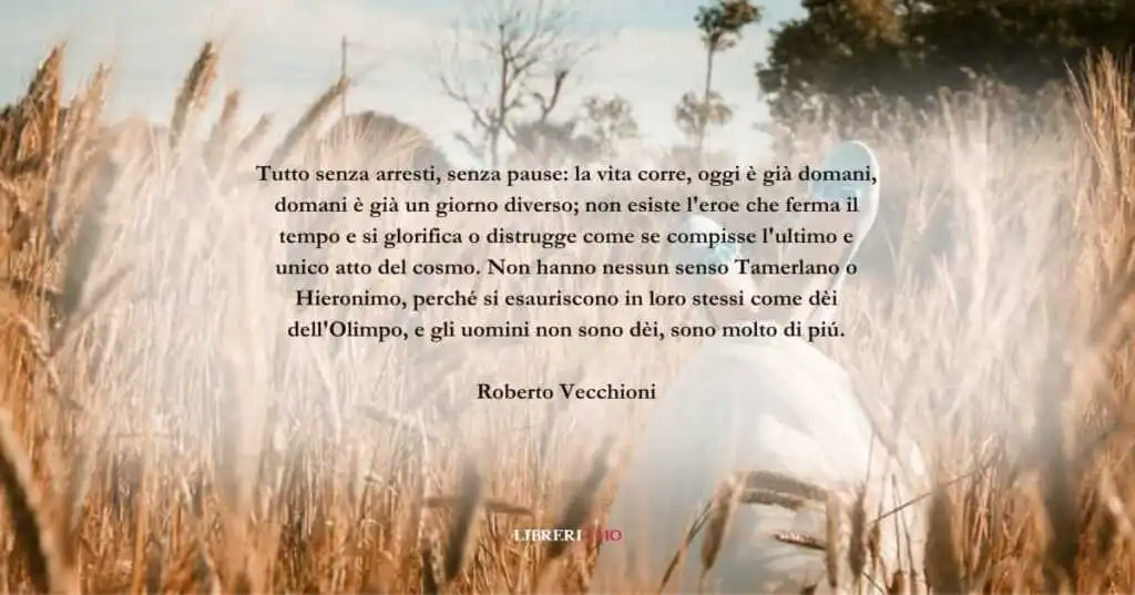 Una frase di Roberto Vecchioni sul valore della vita