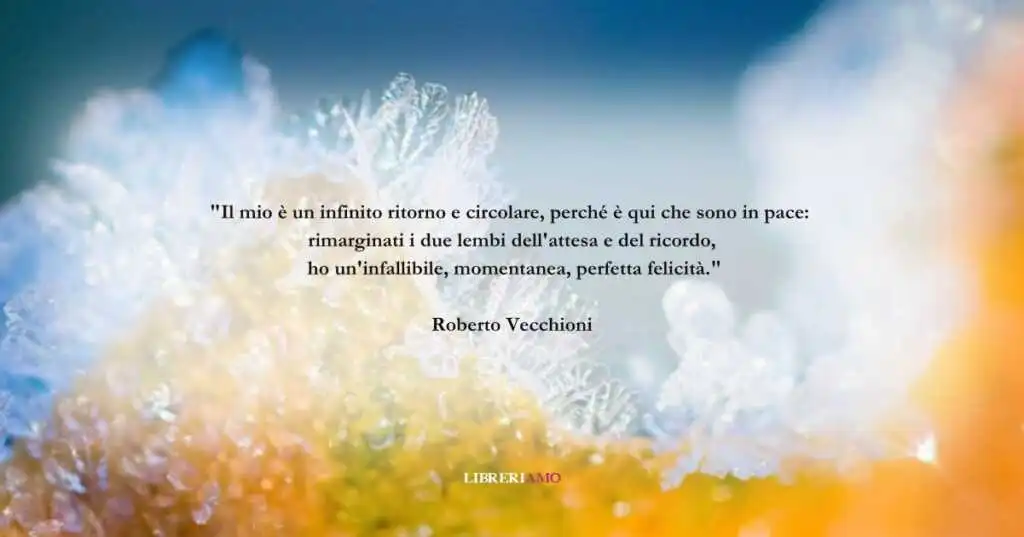 Una frase di Roberto Vecchioni sull'idea di felicità