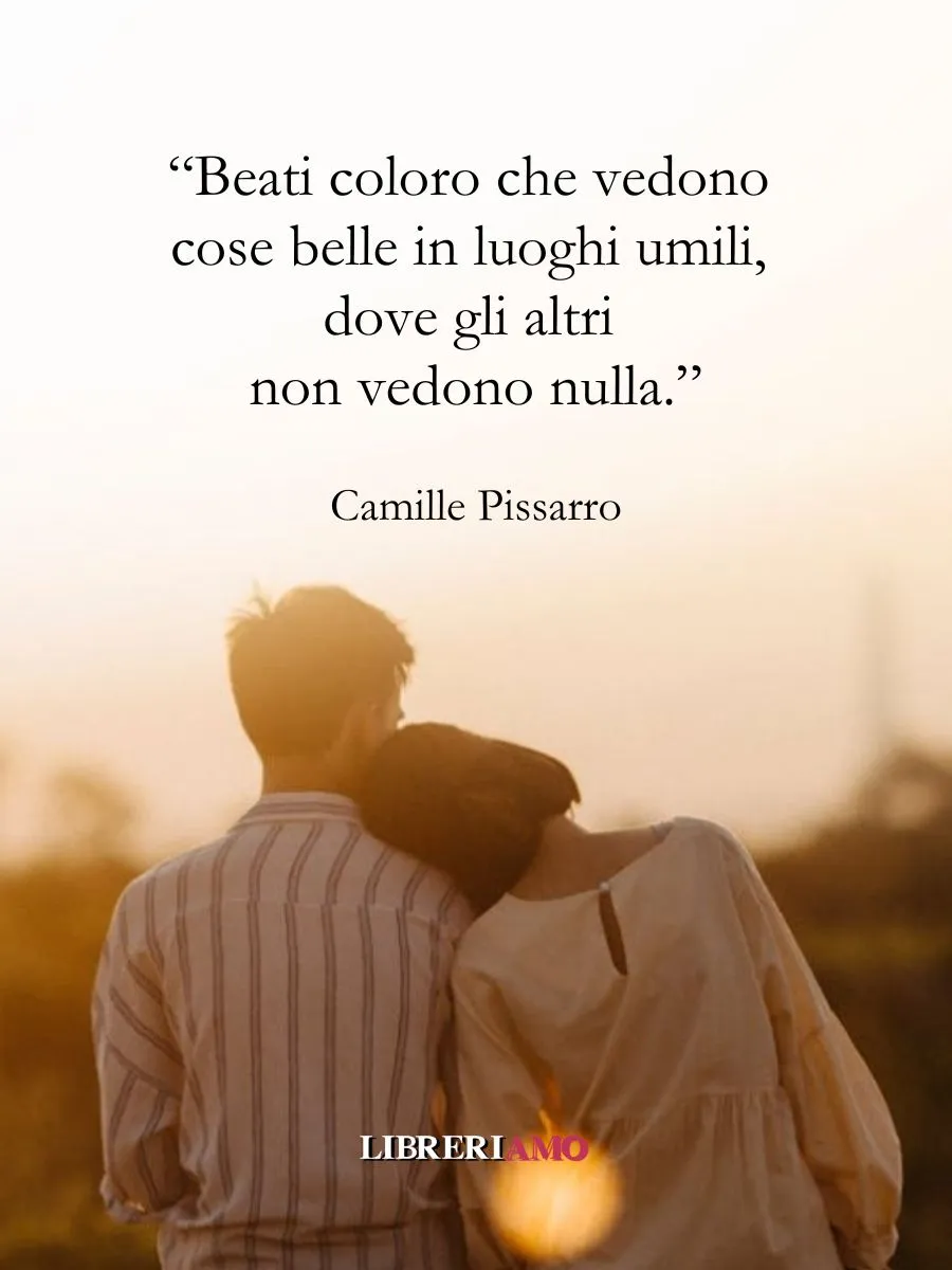 frase felicità pissarro