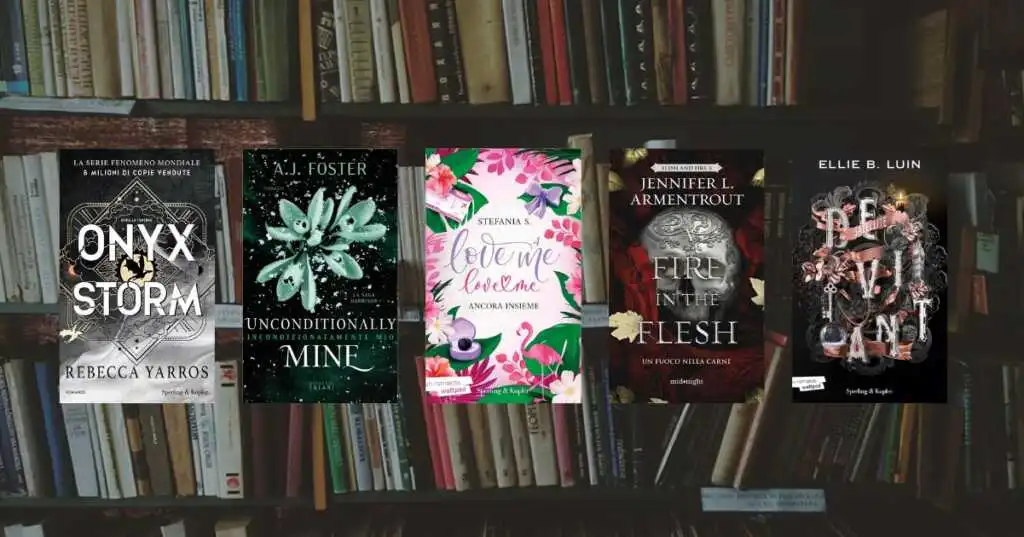 5 nuovi romance bestseller da scoprire