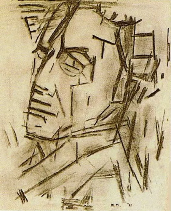 10 mondrian piet autoritratto 1912