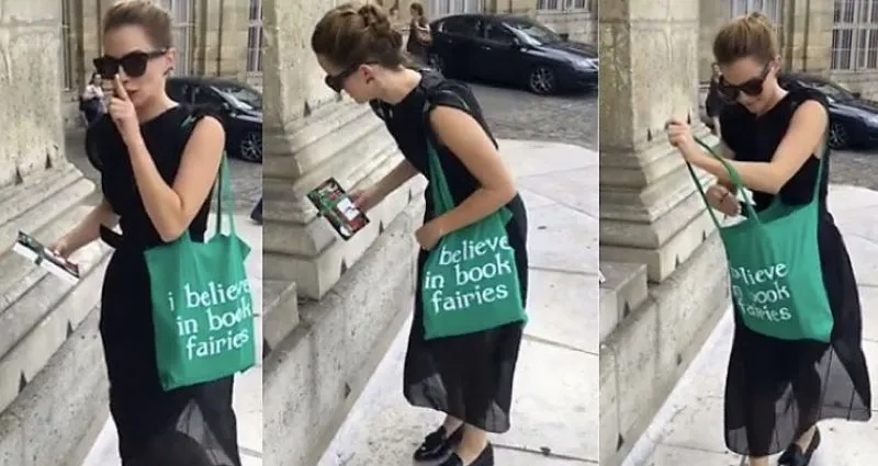 Il 18 settembre si terrà un'iniziativa chiamata "Hide a book day" e avrà per testimonial Emma Watson, la protagonista di Harry Potter