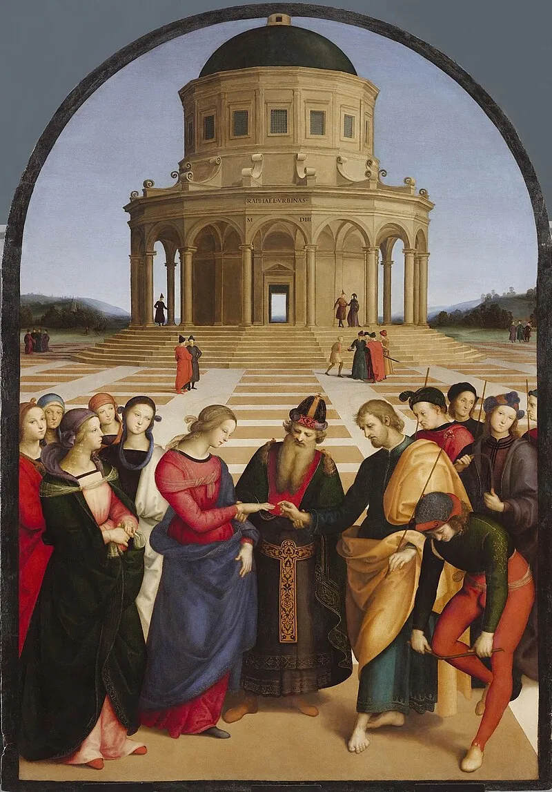 800px Raffaello Spozalizio Web Gallery of Art