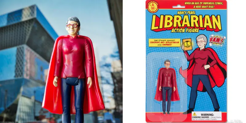 Arriva l'action figure dedicata ai bibliotecari, eroi contro l'ignoranza