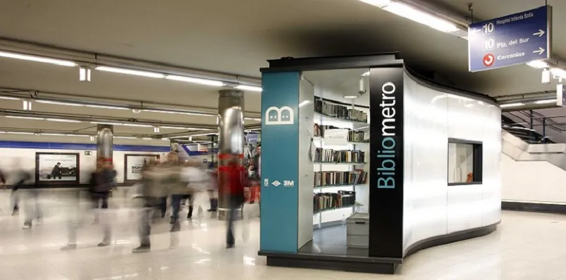Bibliometro, metropolitana di Madrid