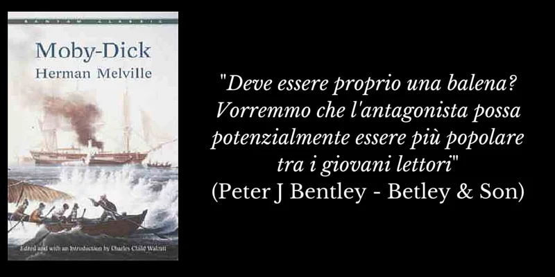 La lettera di rifiuto a Herman Melville per "Moby Dick"