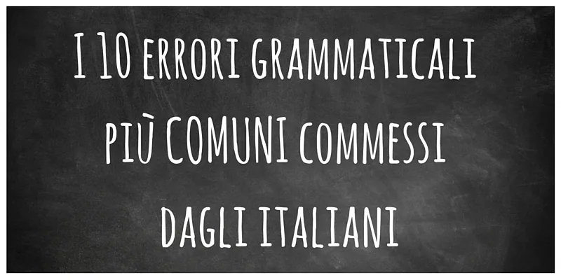 Errori grammaticali, l'uso corretto dell'accento