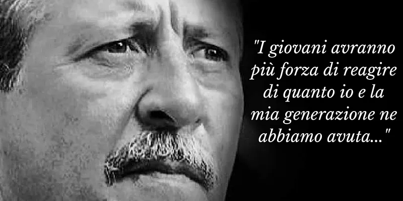 L'ultima lettera scritta da Paolo Borsellino prima di morire