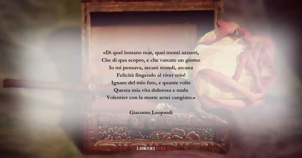 I versi di Giacomo Leopardi sul ricordo della giovinezza