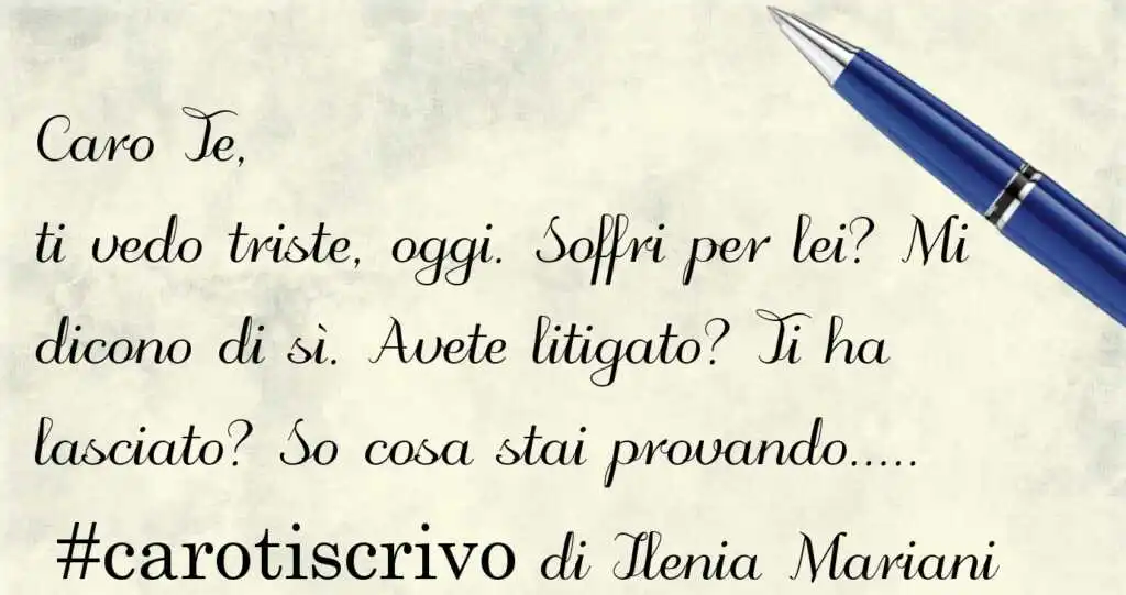 Lettera di Ilenia Mariani