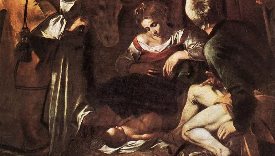 Nativita con i santi Francesco e Lorenzo1