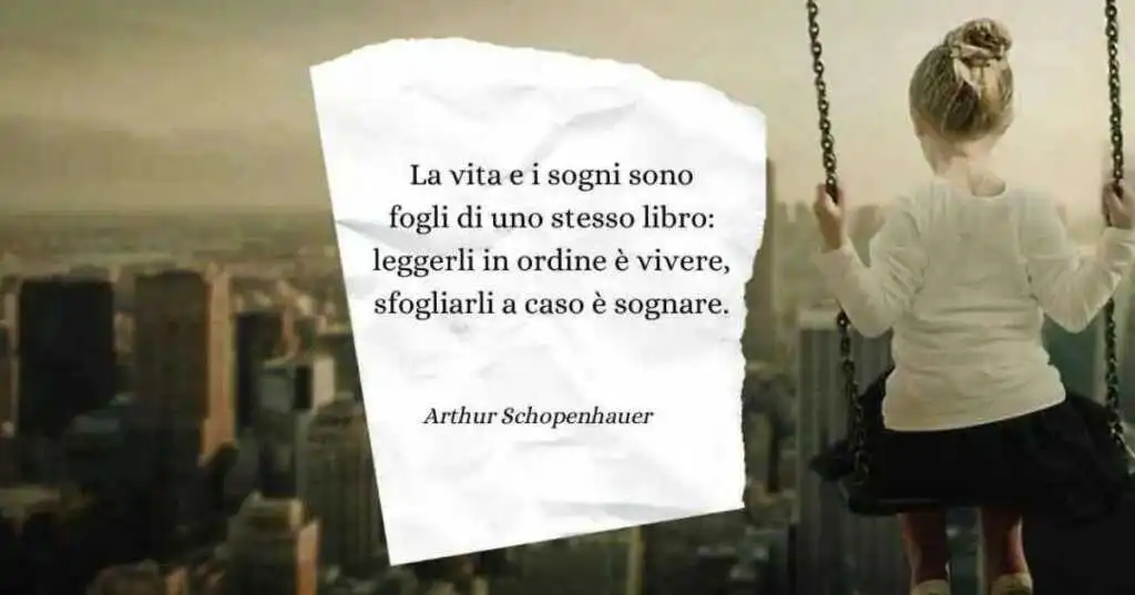 Una frase di Arthur Schopenhauer sul senso dell'esistenza