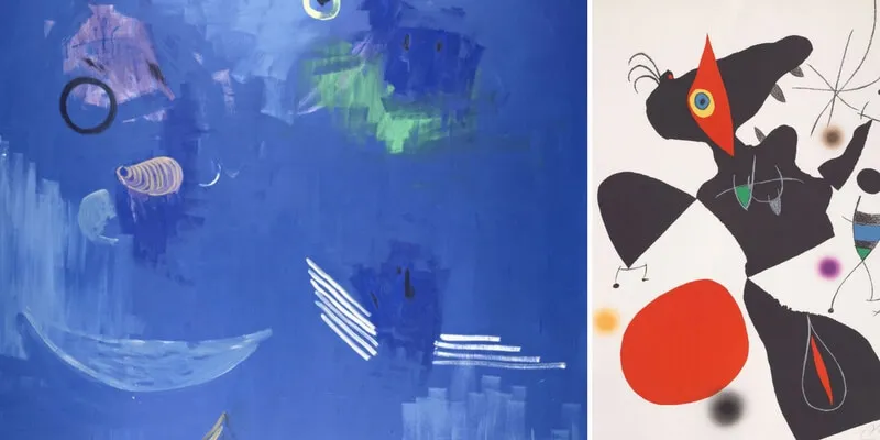 I colori del Mediterraneo in una mostra a Pistoia dedicata a Mirò e Marino
