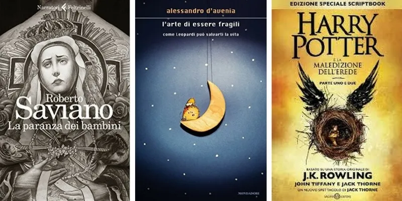 I "paranzini" di Roberto Saviano scalzano il Leopardi di D'avenia dalla prima posizione