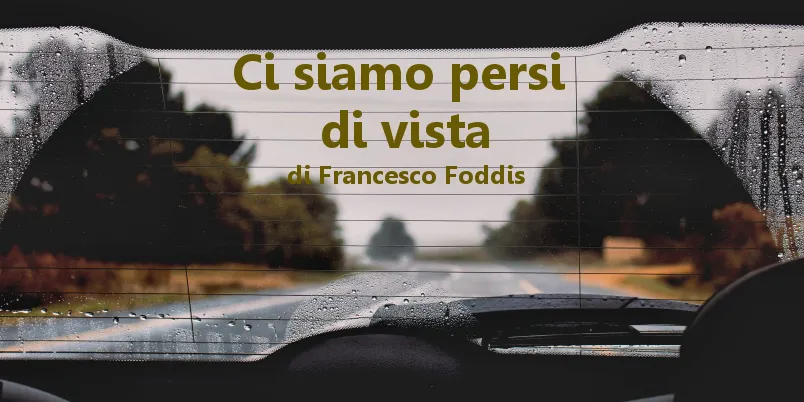 Ci siamo persi di vista - racconto di Francesco Foddis
