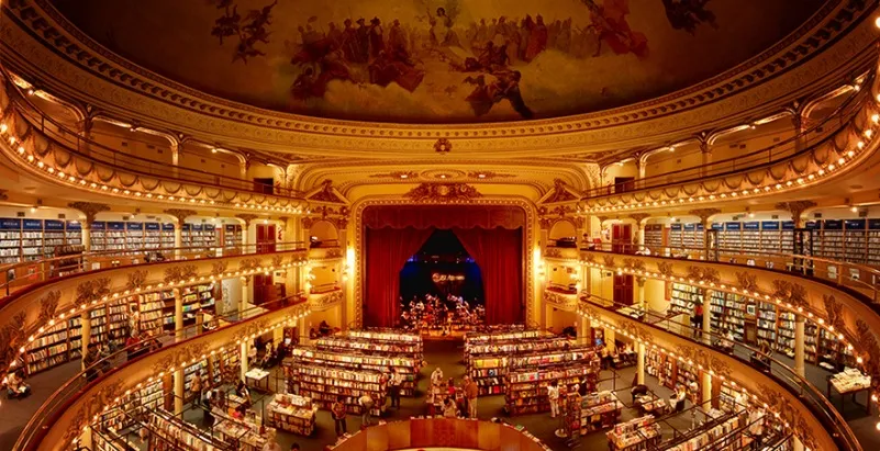 El Ateneo Grand Splendid, l'antico teatro tramutato in una magnifica libreria