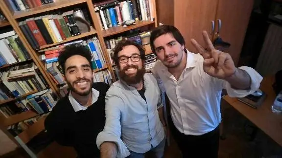 Federico Josè Bottino, Fabrizio Vargas Bosco e Jacopo Maria Vassallo, fondatori di Yeerida