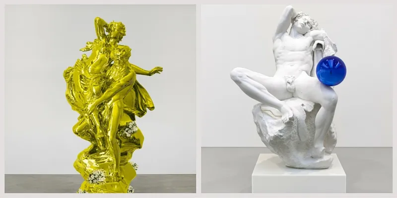 Jeff Koons in Florence, in mostra un confronto tra antico e contemporaneo