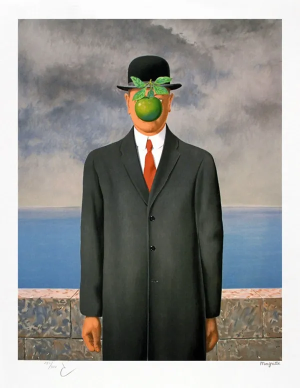 rené magritte, il figlio dell’uomo, 1964