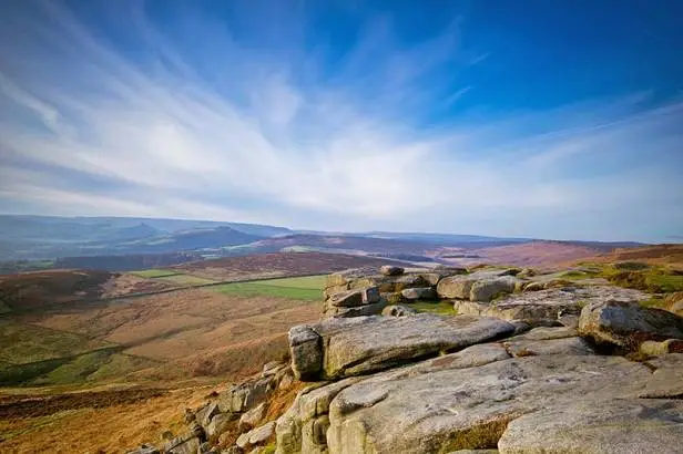 stanage edge stanage edge in november